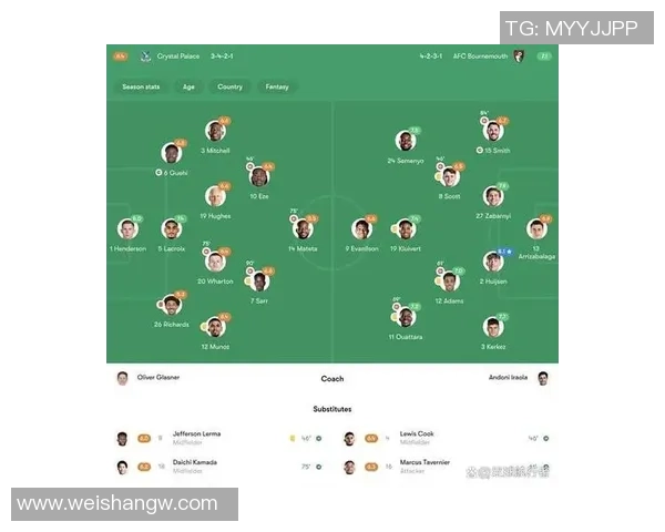 克鲁皮闪电头球破门 伯恩茅斯1-0领先水晶宫成功开局